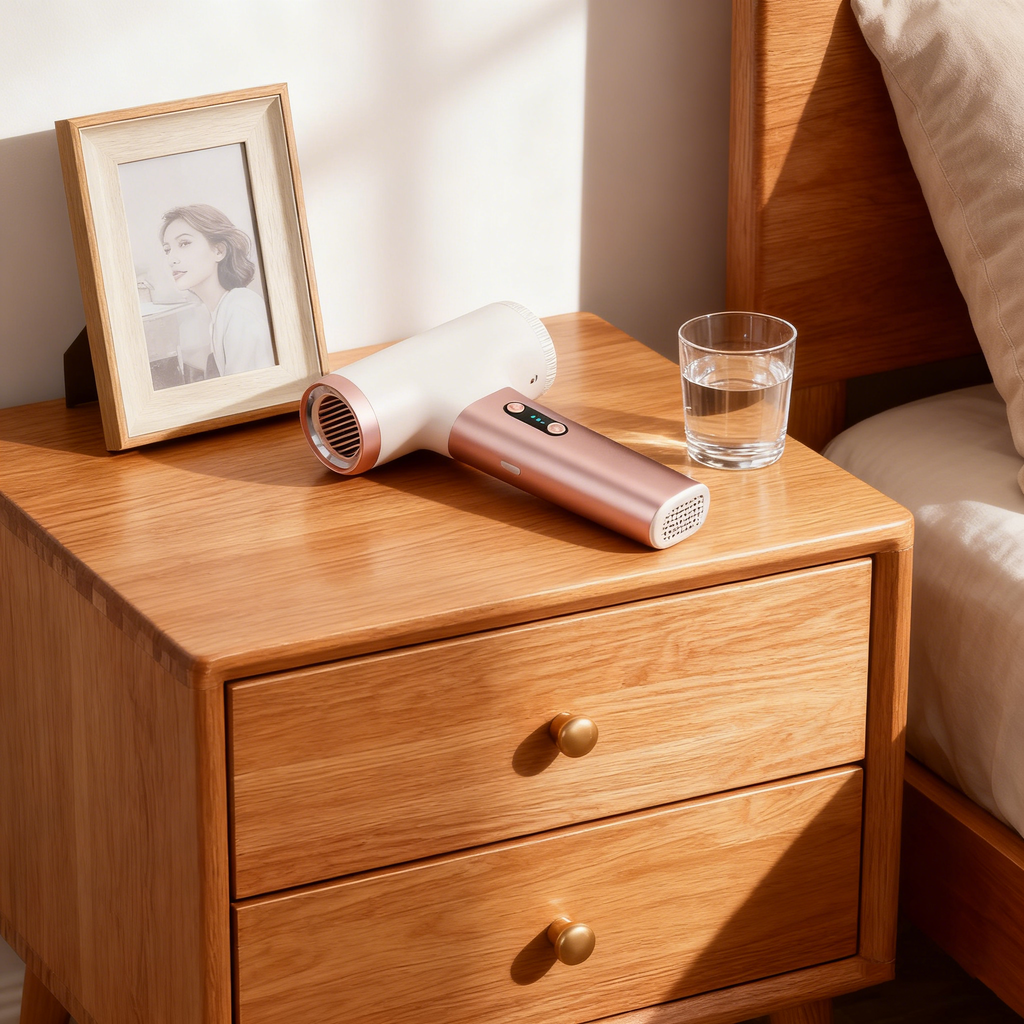 Kabelloser Mini-Haartrockner – 700 W, bürstenloser Motor