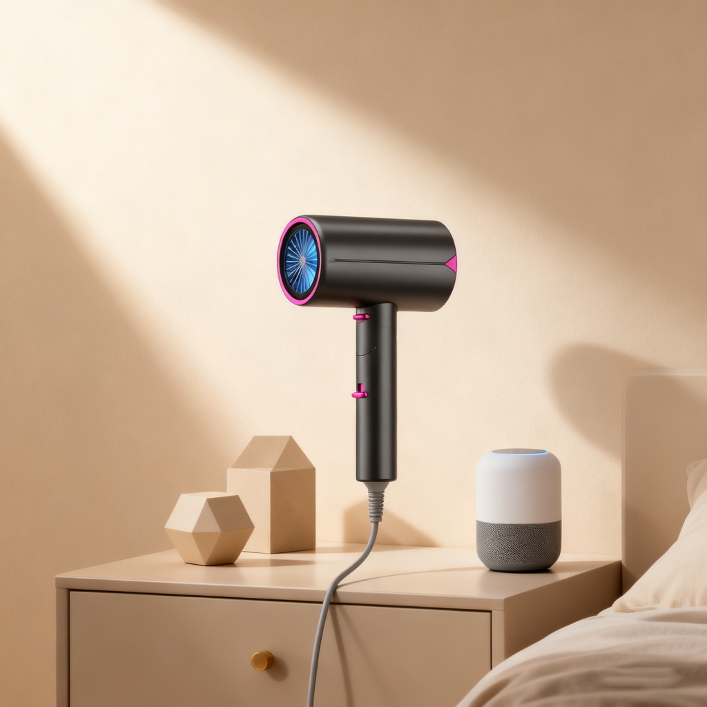 Hochleistungs-Ionen-Haartrockner – 2200 W, Blaulichtfilter