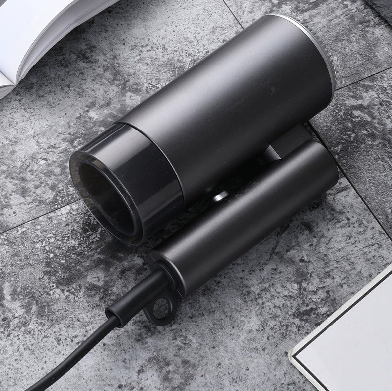 Faltbarer Hotelhaartrockner – 1000–1800 W, Warm- und Kaltluft