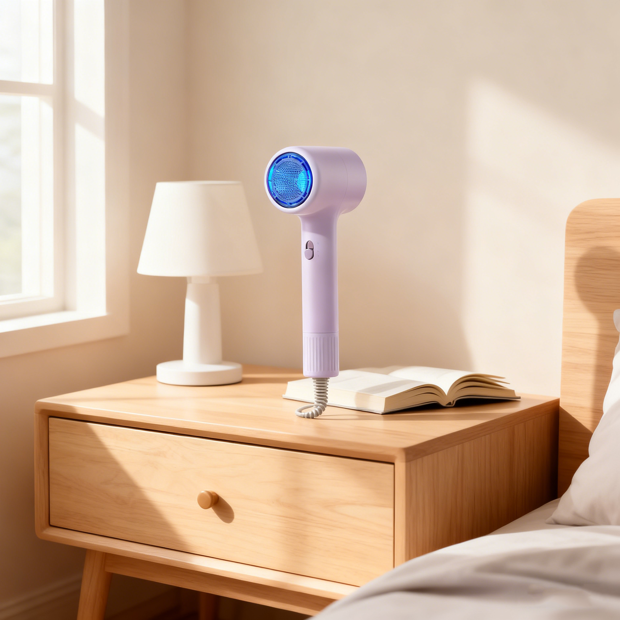 Faltbarer Reisehaartrockner für Studenten – Blaulicht-Ionen-Pflege