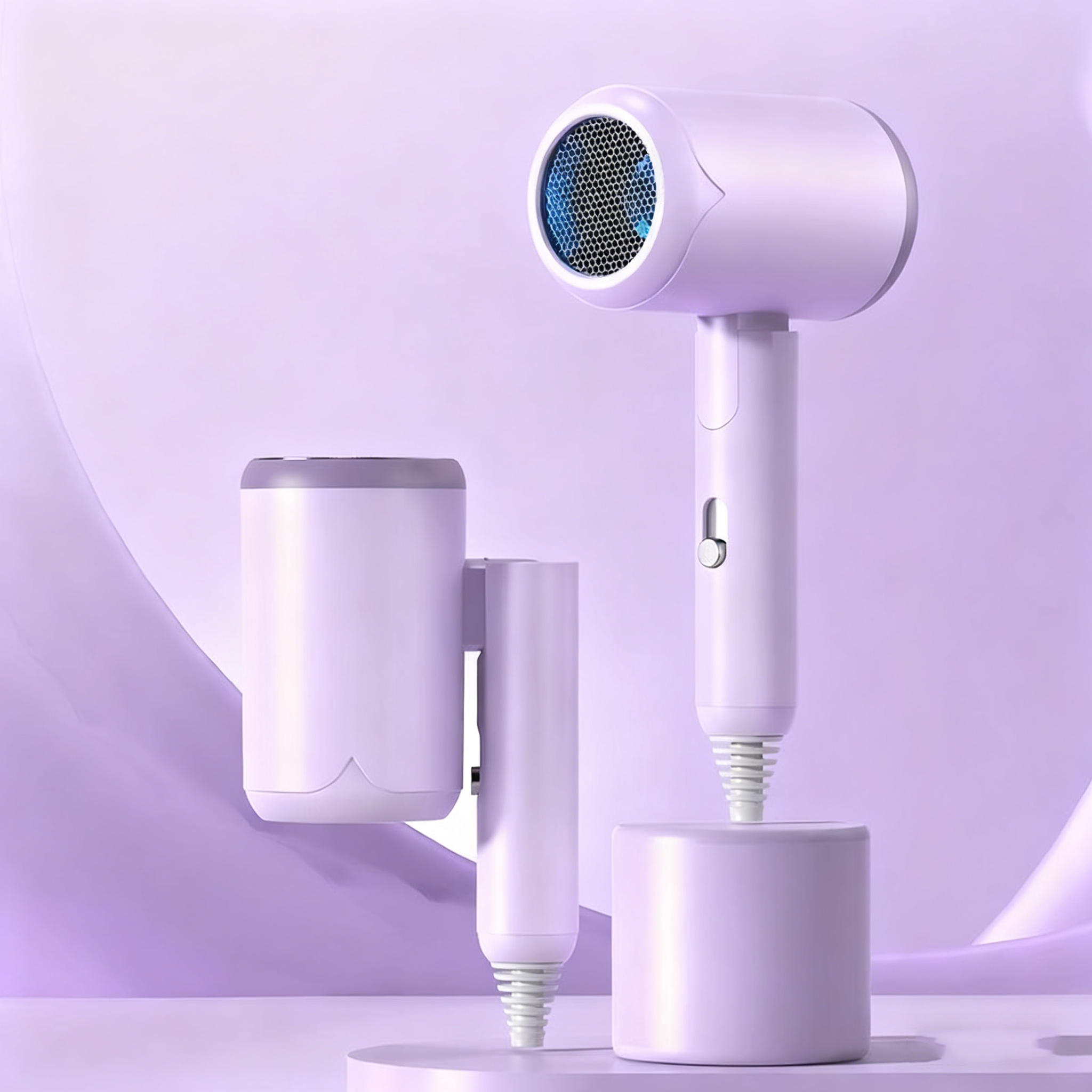 Faltbarer Reisehaartrockner für Studenten – Blaulicht-Ionen-Pflege