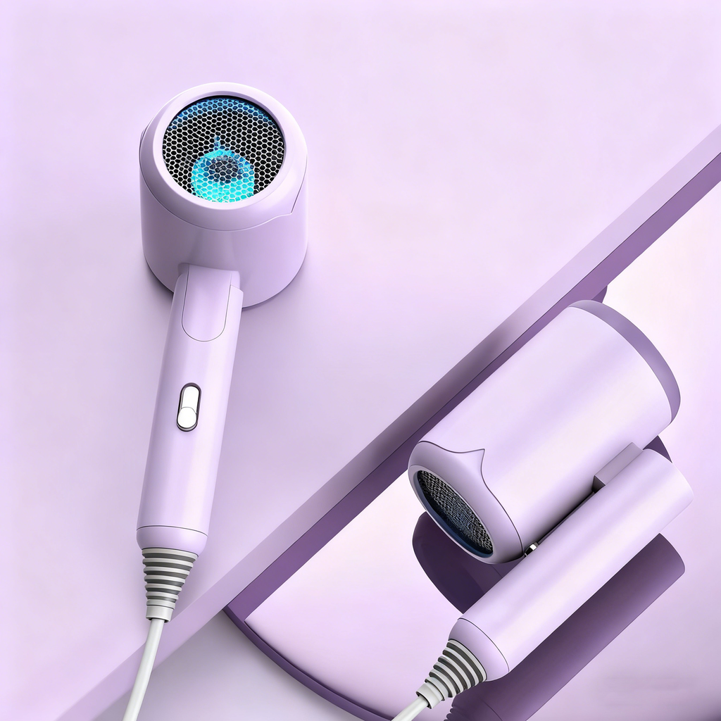 Faltbarer Reisehaartrockner für Studenten – Blaulicht-Ionen-Pflege