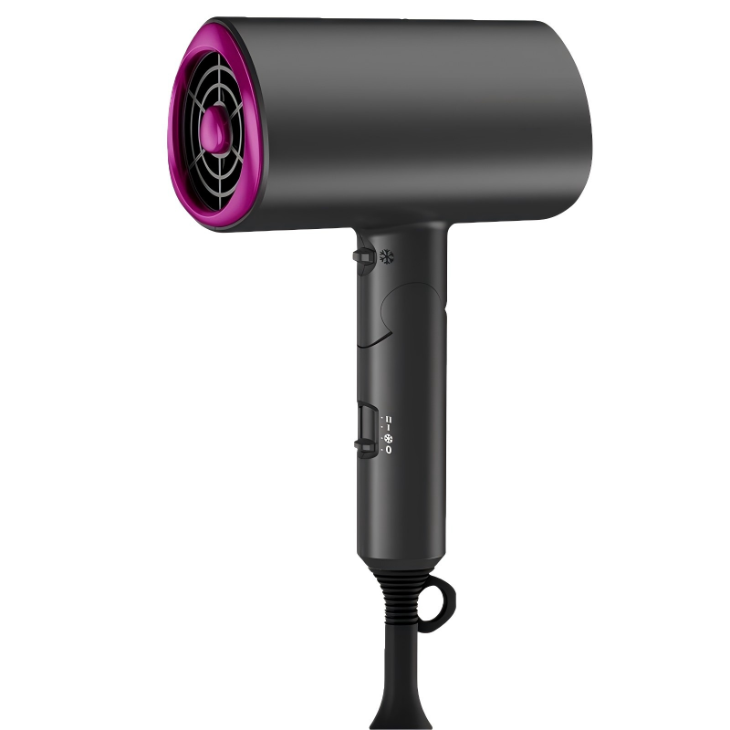 Faltbarer Ionen-Haartrockner mit Blaulicht