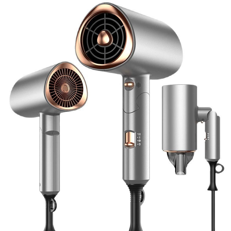 Faltbarer Ionen-Haartrockner mit Blaulicht