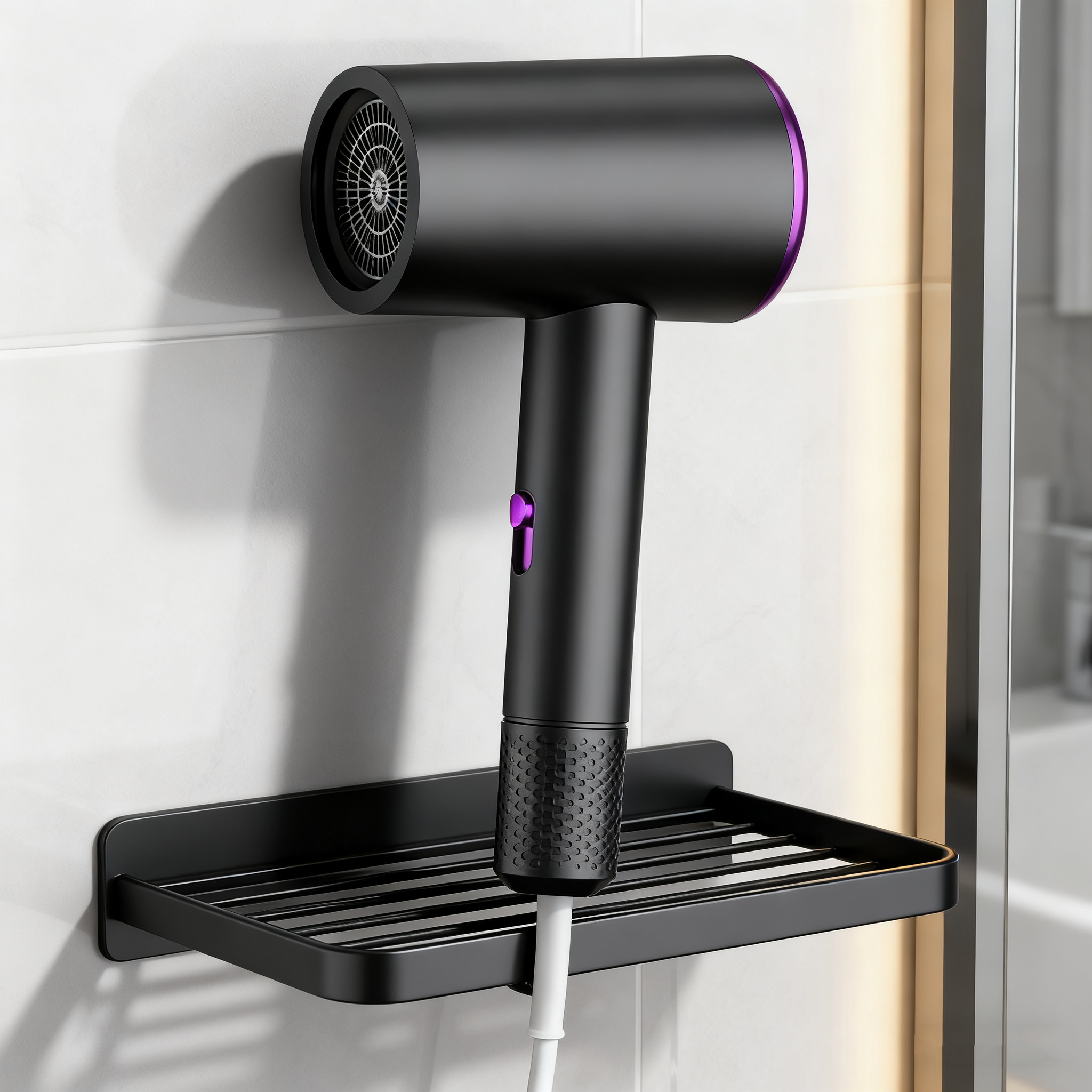 Faltbarer Hochleistungshaartrockner – 2400 W, Blaulicht-Ionen-Technologie