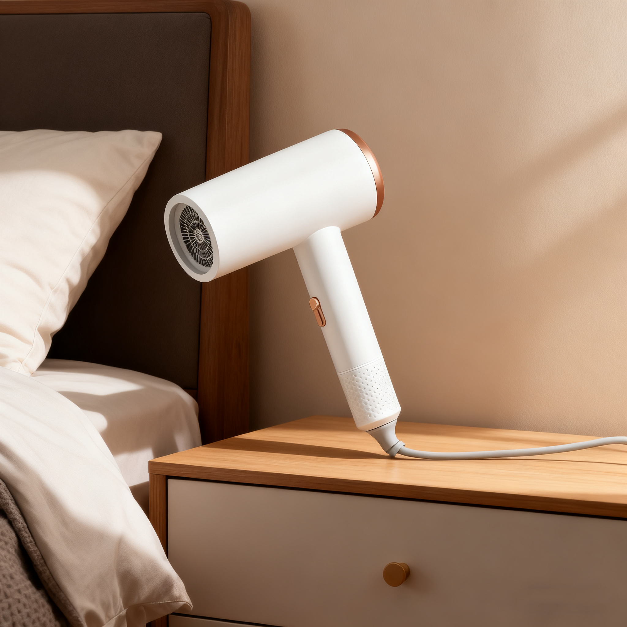 Faltbarer Hochleistungshaartrockner – 2400 W, Blaulicht-Ionen-Technologie