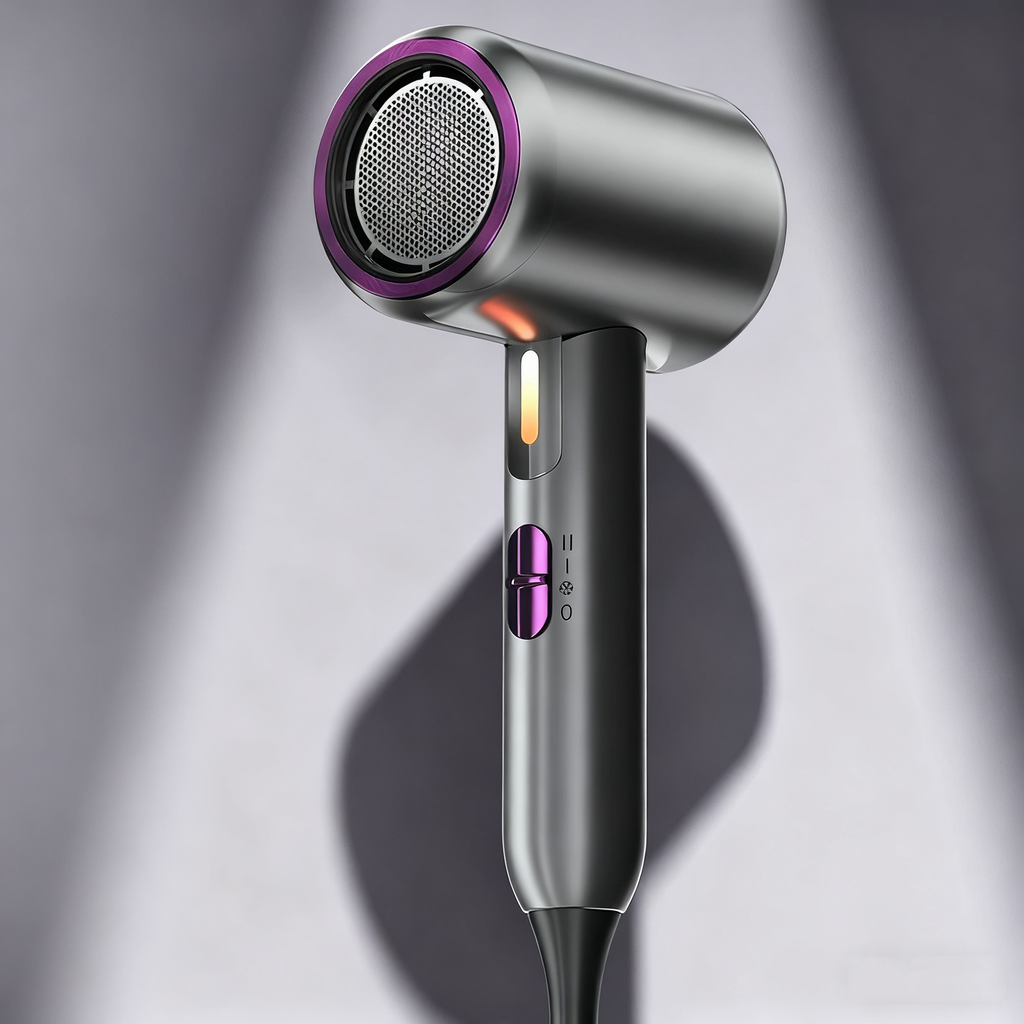 Hochleistungs-Ionen-Haartrockner – 2400 W, konstante Temperatur, Blaulichtfilter