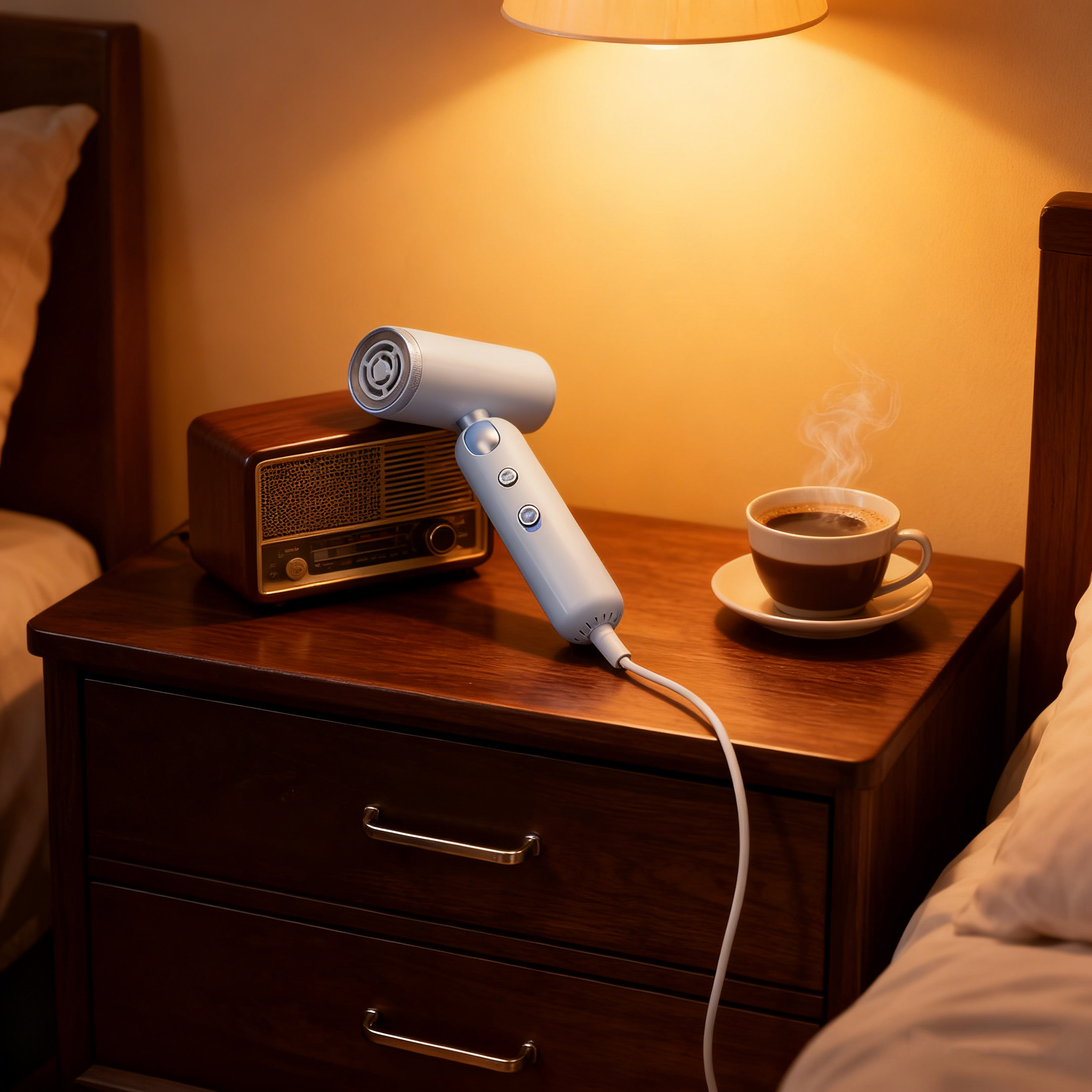 Zusammenklappbarer Hochgeschwindigkeits-Ionen-Haartrockner – 1000 W, 3 Geschwindigkeitsstufen