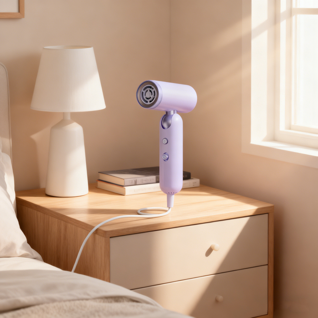 Zusammenklappbarer Hochgeschwindigkeits-Ionen-Haartrockner – 1000 W, 3 Geschwindigkeitsstufen